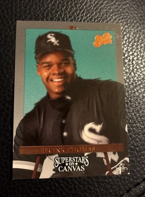 1993 Leaf Studio Frank Thomas Superstars On Canvas #6 NM/MT CHICAGO WHITE SOX