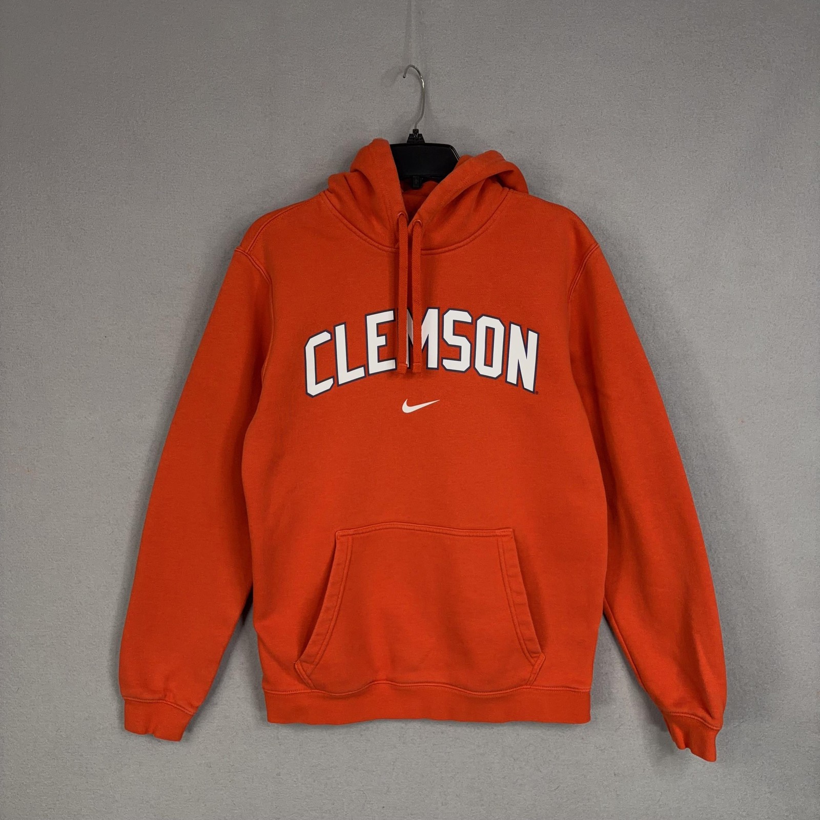 Clemson Tigers Hoodie Sweatshirt Mens Medium Orange NCAA College Football Nike