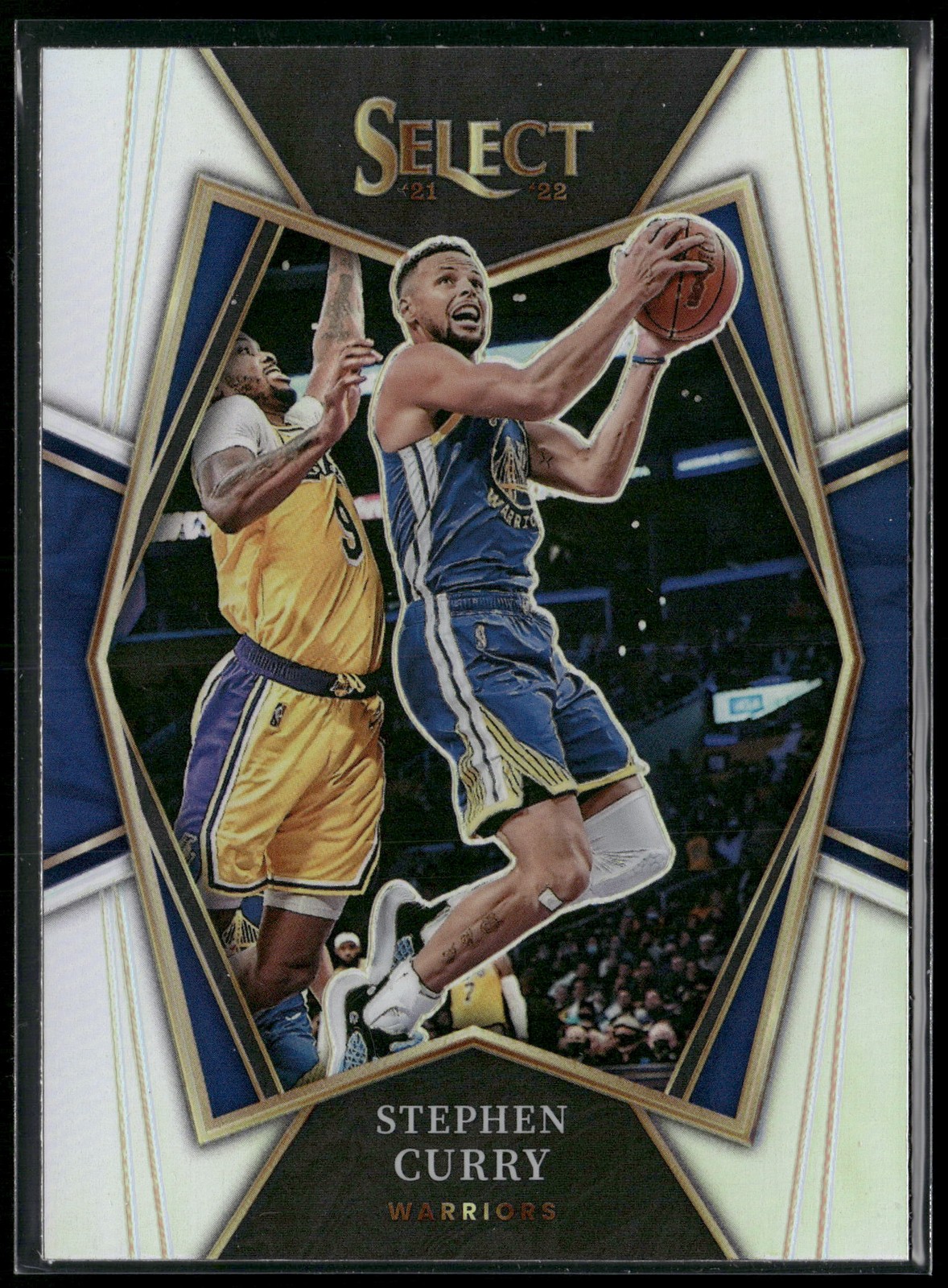 2021-22 Panini Select #121 Stephen Curry Silver Prizms