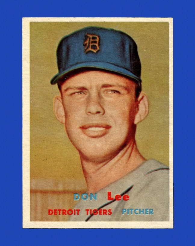 1957 Topps Set-Break #379 Don Lee EX-EXMINT *GMCARDS*