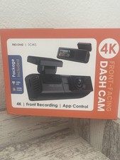 Rexing SC4KS Dash Camera 4K Video Dash Cam Front and Inside