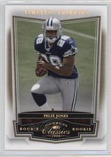 2008 Donruss Classics Rookie Timeless Tributes Gold 13/50 Felix Jones #176 0h4