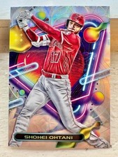 2023 Topps Chrome Cosmic - Shohei Ohtani #91 Nucleus Refractor SP Angels Dodgers