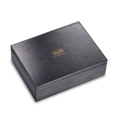 Ronnefeldt - Black Leather Teavelope Treasure Chest