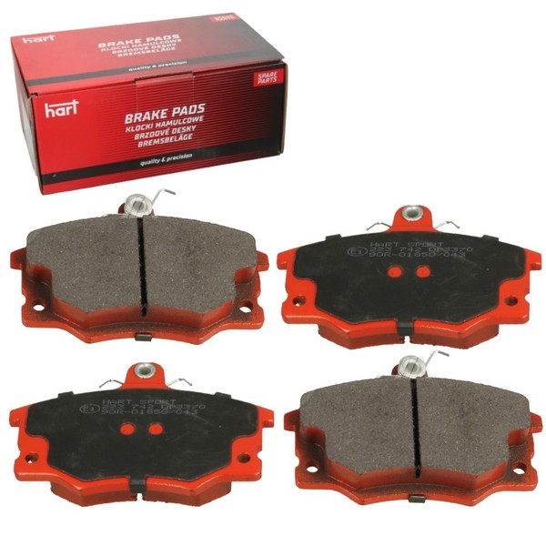 Kit 4 BremsbeläGe Vorne Hart FüR Alfa Romeo 145 (930_) 1.7 I.E. 16V-image