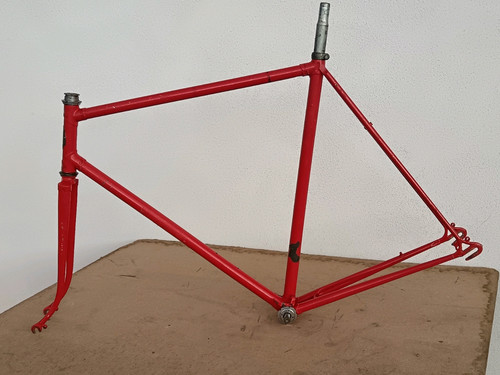 Telaio Per Bici Corsa Chesini Anni 50 Eroica π58x58π Magistroni - Foto 9 di 22