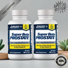 2 Pack - Super Beta Prostate Supplement - 60ct 03/2027
