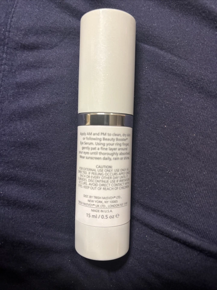 Trish McEvoy Beauty Booster Retinol Crema de Ojos 0.5 Fl Oz Tamaño Completo Nuevo Sin Caja Foto 4 de 4