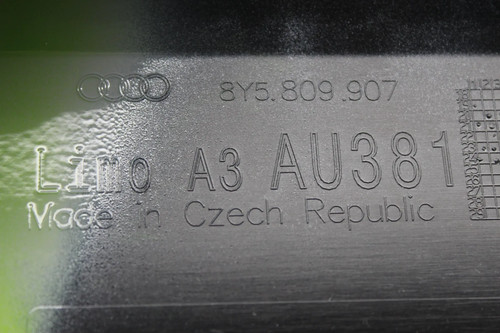 Nieuw Original Audi A3 8Y Limo tankklep tankdeksel groen 8Y5809907 - Afbeelding 4 van 5