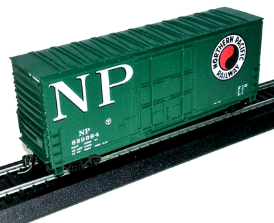 #ad Bachman HO Scale Northern Pacific 40#x27; High Box Car W KD Couplers $24.95