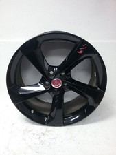 2020 Jaguar F-pace Oem Wheel 19x8-12 Alloy 5 Spoke Black B Grade Fits 17-23