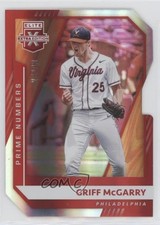 2021 Panini Elite Extra Edition Prime Numbers A Die-Cut 23/90 Griff McGarry 0g4