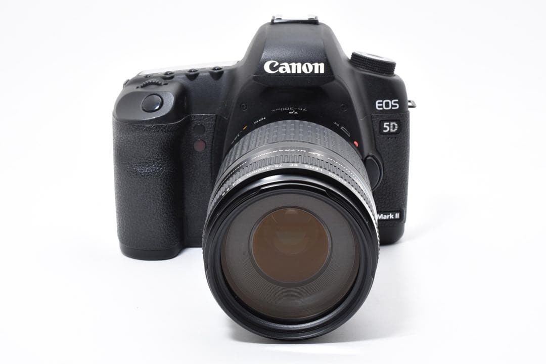 Canon EOS 5D Mark II Digital SLR Camera with EF 75-300mm Lens Set