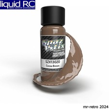 Spaz Stix 13020 Cocoa Brown Airbrush Ready Paint 2oz Bottle