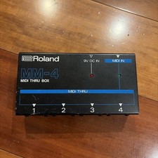 Vintage Roland MM-4 MIDI Thru Box Interface J...