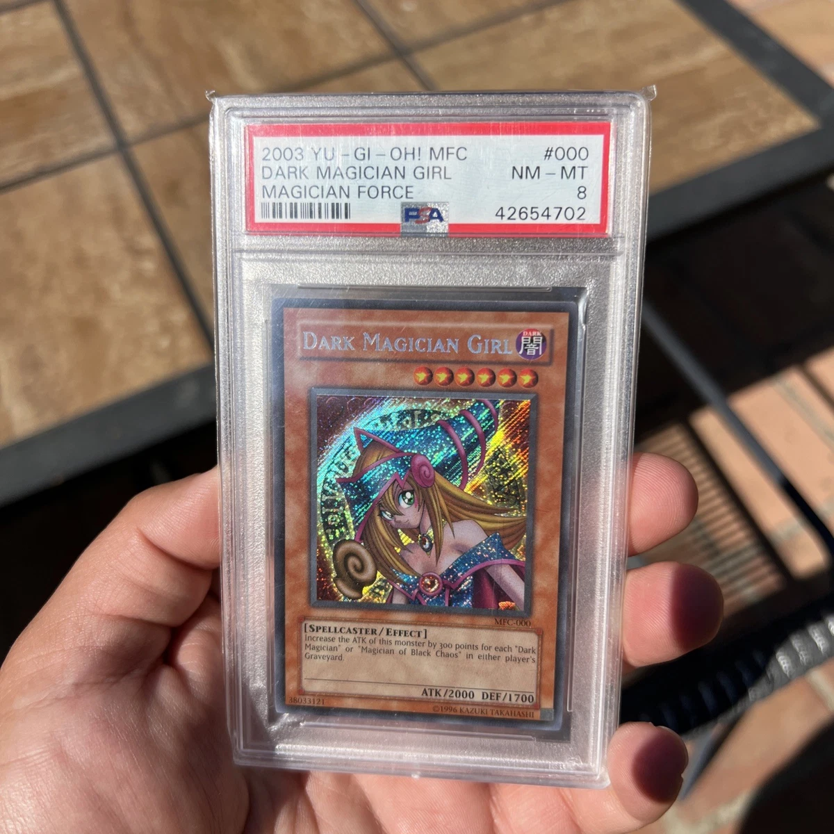 Dark Magician Girl Yu-Gi-Oh! TCG Professional Sports Authenticator