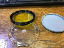 HASSELBLAD 50 1.5X Y YELLOW -0.5 FILTER FOR Older C PLANAR 80 2.8 100 1986