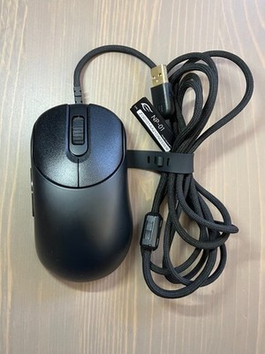 VAXEE ZYGEN NP-01 Wired Black Mouse (Full Matte) | Pre-owned | Great Condition