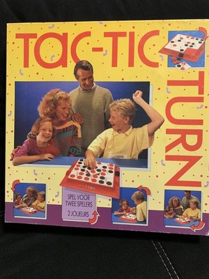 Spiel Tac Tic Turn von Otto Simon BV Artikelnummer 237-1300 Tic Tac Toe Version