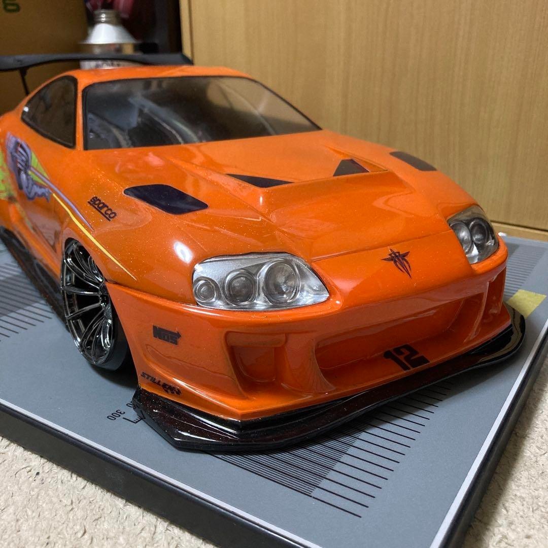 EXceed TOYOTA Supra ボディ Exceed TOYOTA JZA80 Supra 1/10 RC polycarbonate body SU-BODY