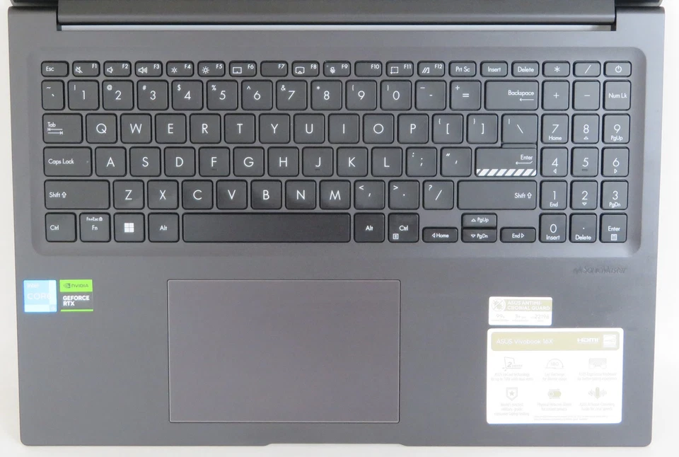 ASUS Vivobook 16X K3605ZC 16in i5-12450H 2.0GHz 8GB RAM 512GB RTX 3050 W11 H - Image 4 of 4