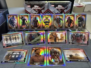 DEADPOOL REFRACTOR LOT (15) 2025 Topps Chrome Marvel Wolverine Elektra Bullseye