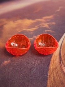 Lego 2x 60934 Bionicle Tridax Pod Trans Neon Orange 8692 7754 8953 Lot