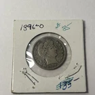 1896-O Barber Dime - Key Date 10C Great Details VG Estate Find
