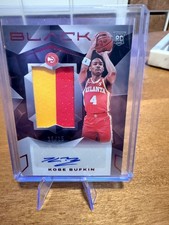 Kobe Bufkin RPA panini black Atlanta Hawks