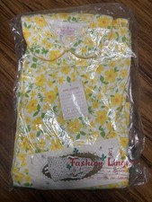 Fashion Lingerie Nightgown Small Floral Cottagecore Vintage USA Flannel NWT