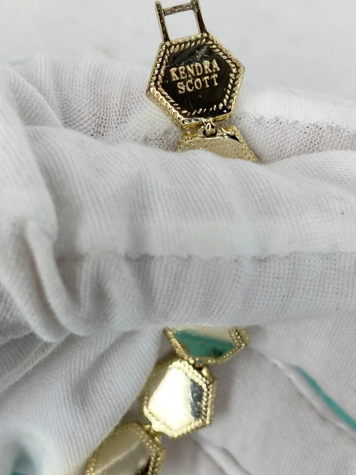 Brazalete Kendra Scott GRACE Cristal Crackle Cristal Tono Dorado  Foto 4 de 4