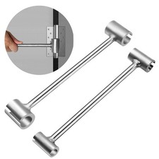 2PCS Hinges Gap Adjusting Wrench Upgrade Steel Door Hinge Adjustment Tool Dou...