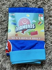 AIRHEADS Candy Novelty Boxer Briefs Underwear Men's Size L (36-38) NWT