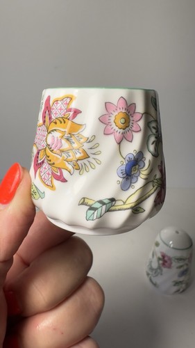 Minton Haddon Hall Floral Cruet Set on Matching Plate - Picture 10 of 16