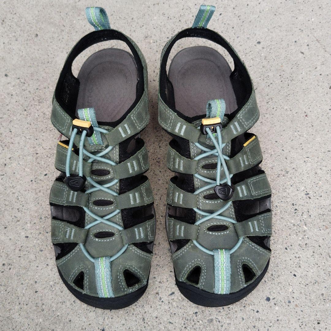 Scarpe da donna Keen Clearwater CNX in pelle 6 5 US 37 EU usate