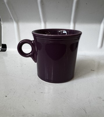Fiesta HLC Mulberry Coffee Mug Ring Handle USA Discontinued Color 