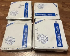 LOT Of (17) Boxes Of Graphic Controls Circular Test Charts (See picture 2)