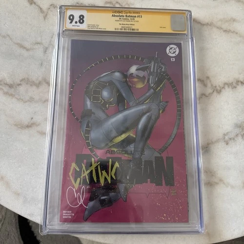 Absolute Batman #13 CGC SS  9.8 Graded SIGNED Clay Mann Limited Edition Variant