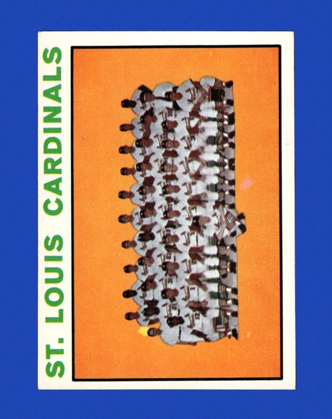 1964 Topps Set-Break # 87 St. Louis Cardinals TC EX-EXMINT *GMCARDS*
