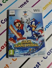NINTENDO WII MARIO E SONIC AI GIOCHI OLIMPICI INVERNALI COME NUOVO COMPLETO 