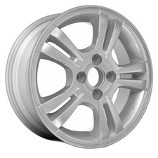 2009-2011 Chevrolet Aveo Sedan 15 Silver Oem Factory Wheel Rim 95947420 2009-2011 Chevrolet Aveo Sedan 15 Silver Oem Factory Wheel Rim 95947420