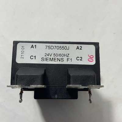 Siemens 75D70550J Magnetic Coil 24V For D.P. Model F Contactor
