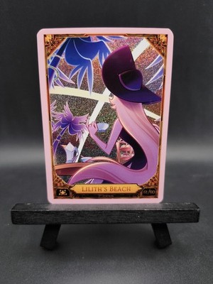 ハズビンホテル トレカ シークレットレアLILITH'S BEACH LILITH'S BEACH Secret Rare #61 Season 2 2nd Edition Hazbin Hotel