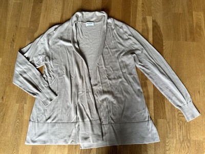 Repeat, beige Strickjacke, Gr. 42