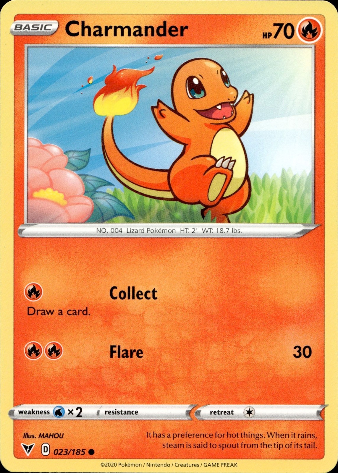 Charmander 023/185 Common Vivid Voltage Multi Item Discount NM