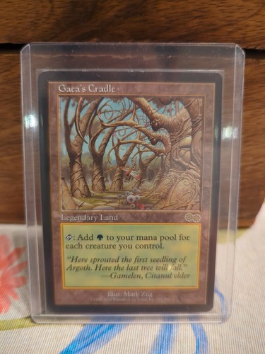 Gaea's Cradle MTG - Exc + Almost Near Mint - High Quality