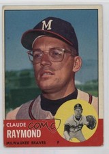 1963 Topps Semi-High # Claude Raymond #519 1ar2