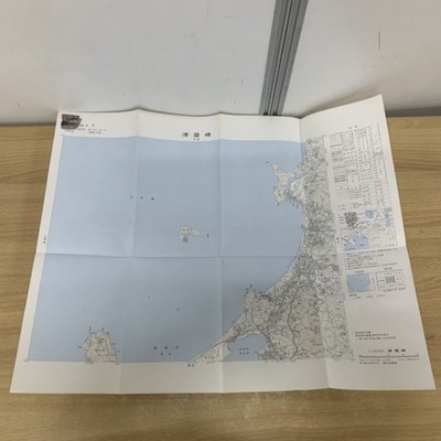  01) [Only 1 item!] Tsuyazaki / Old map / 1:50000 topographic map / 1:50,000 /