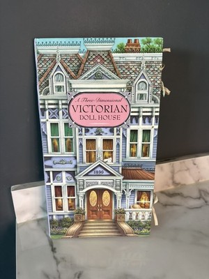 Vintage 3D Three-Dimensional VICTORIAN Doll HOUSE Popup Hardcover 1998 Vintage