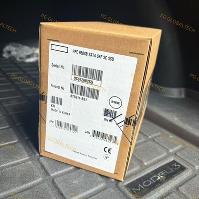 New HPE 960GB 875511-B21 875656-001 SATA 6Gb 2.5'' RI Gen10 Server SSD Hard Drive